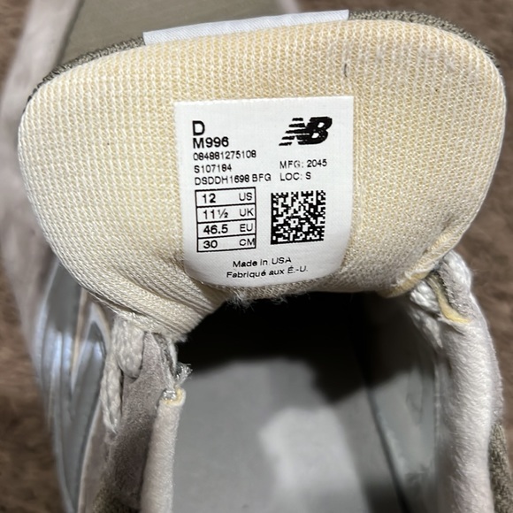 New Balance Kith 996 gray - Picture 3 of 3